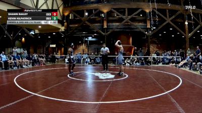 165 lbs Semis & 3rd Wb (16 Team) - Shawn Bailey, Coahulla Creek vs Kevin Kilpatrick, Union County