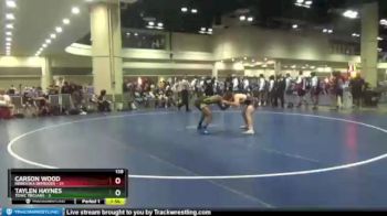 138 lbs Round 5 (8 Team) - Carson Wood, Nebraska Demigods vs Taylen Haynes, TOWC Trojans