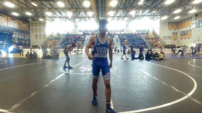 138 Blue Semifinal - Guillermo Jaramillo, South Dade vs Jacob Pellecer, Wellington Community Hs