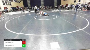 215 lbs Round Of 32 - Bryson Smith, St. Christopher's School vs Aiden Habas, Conwell Egan