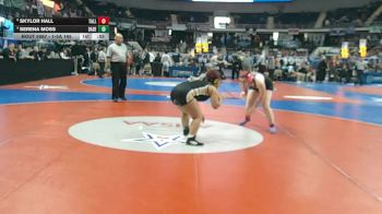 1-5A 165 Cons. Round 1 - Skylor Hall, Tallassee vs Serena Moss, Dadeville High School