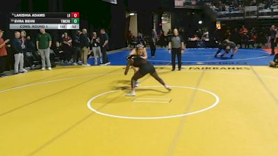 6A 170 lbs Cons. Round 1 - Evra Behn, Keller Timber Creek vs Lakishia Adams, Richardson Lake Highlands