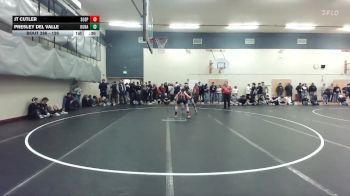 126 lbs Cons. Round 3 - JT Cutler, Soda Springs vs Presley Del Valle, Kuna