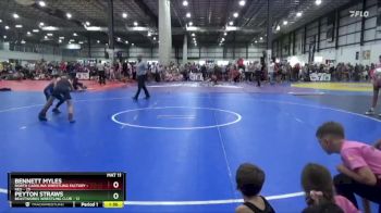80 lbs Semis (4 Team) - Peyton Straws, BEASTWORKS WRESTLING CLUB vs BENNETT MYLES, NORTH CAROLINA WRESTLING FACTORY - RED