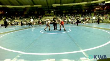 126 lbs Consi Of 16 #2 - Nathan Goodman, Pawnee Peewee Wrestling vs Cooper Davis, Kingfisher