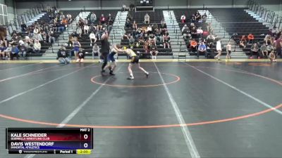 12U-1 lbs Round 1 - Kale Schneider, Guerrilla Wrestling Club vs Davis Westendorf, Immortal Athletics