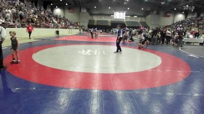 40 lbs Quarterfinal - Mason Letson, Dendy Trained Wrestling vs Ira Wampler, Georgia