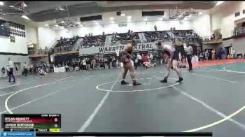 220 lbs Cons. Round 4 - Jayden Bartoszek, Rick Larsen Wrestling Club vs Dylan Bennett, Solid Tech Wrestling Club