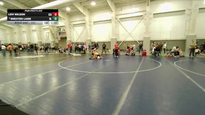 117 lbs Cons. Round 5 - Levi Wilson, Northside Wrestling Club vs Brexten Lamb, Cougars Wrestling Club