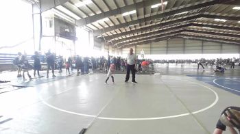 37 lbs Rr Rnd 2 - Olivia Agin, El Paso Wildcats WC vs Weston Kisamore, Valley Bad Boys