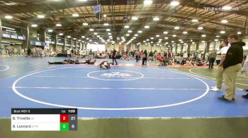 145 lbs Rr Rnd 2 - Bray Trivette, Combat Athletics Black vs Buddy Leonard, Attrition Wrestling White