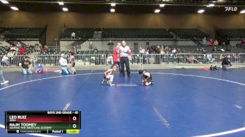 45 lbs Round 2 - Leo Ruiz, Iowa vs Najm Toomey, Hammer Time Wrestling Academy