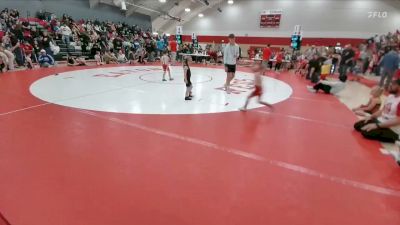 38-39 lbs Round 2 - Sutton Brown, Platte Valley Jr. Wrestling vs Cameron Smith, Eaton Lil Reds