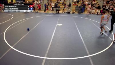 132 lbs Cons. Round 1 - Victor Onofre, IL vs Julian Gutierrez, IL
