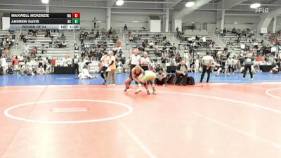 152 lbs Round Of 64 - Maxwell McKenzie, MA vs Andrew Davis, NC