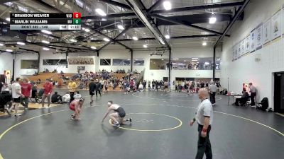 149 lbs Cons. Semi - Branson Weaver, Wabash vs Marlin Williams, Marian