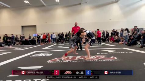 Charlie Fraser vs Ryan Irish 2025 ADCC Niagara Open