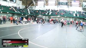 165 lbs Cons. Round 3 - Seth Digby, Unattached vs Duke Myers, Michigan State