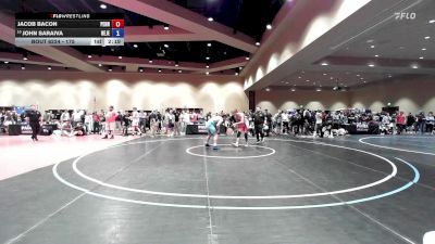 175 lbs Champ. Round 2 - Jacob Bacon, Pennsylvania vs John Saraiva, New Jersey
