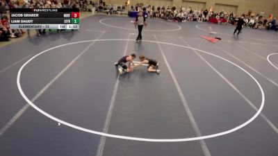 Elementary - 80 lbs Dean Welch, Northfield vs Layton Gilbert, St Francis