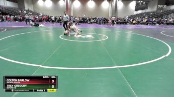 150A 1st Place Match - Trey Gregory, Buford HS vs Colton Barlow, Broken Arrow