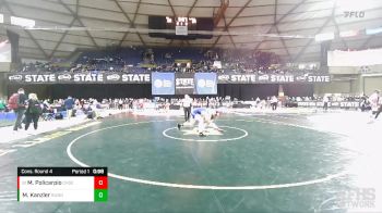 3A 165 lbs Cons. Round 4 - Micah Policarpio, Chief Sealth vs Michael Kanzler, Shorewood