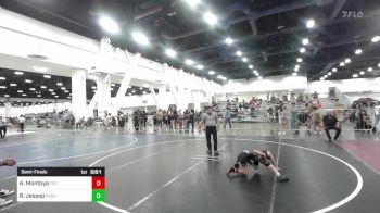 46 lbs Semifinal - Asher Montoya, Top Rank vs Ridge Jessop, Ryse Wr Ac