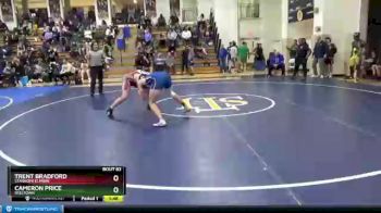 197 lbs Quarterfinal - Trent Bradford, Stanhope Elmore vs Cameron Price, Reeltown