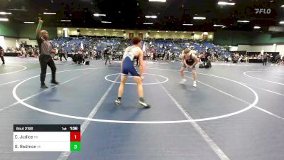 132 lbs Consi Of 64 #2 - Caden Judice, PA vs Stone Redmon, MI