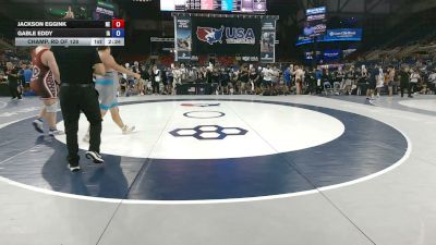 285 lbs Champ. Rd Of 128 - Jackson Eggink, Nebraska vs Gable Eddy, Iowa