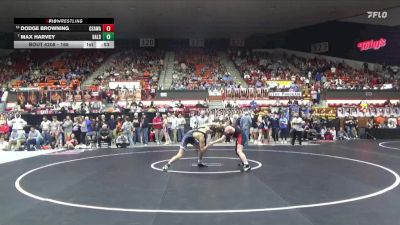 165 lbs Cons. Round 1 - Max Harvey, Baldwin Hs vs Dodge Browning, Osawatomie Hs