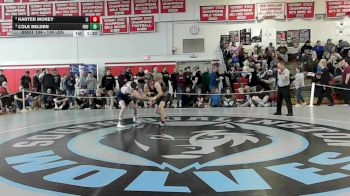 138 lbs Semifinal - Karter Morey, Lyndon Institute vs Cole Belden, Fair Haven