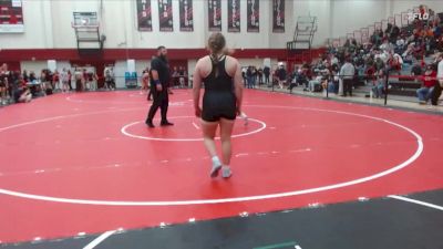 160 lbs Cons. Round 5 - Kaylianna Mazzucchi, Southwestern Oregon CC vs Elizabeth Hodges, Eastern Oregon University