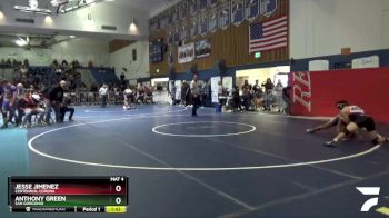 160 lbs Quarterfinal - Anthony Green, San Gorgonio vs Jesse Jimenez, Centennial Corona