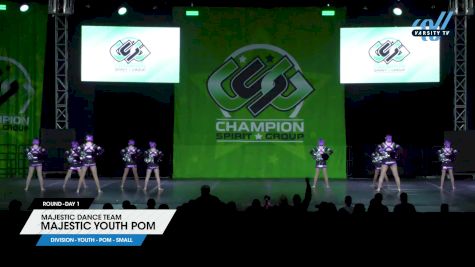 Majestic Dance Team - Majestic Youth Pom [2025 Youth - Pom - Small Day 1] 2025 CSG Dance Grand Nationals