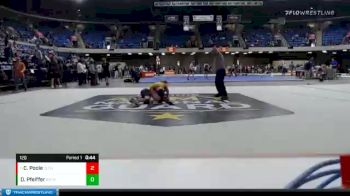 120 lbs Cons. Round 2 - Cayden Poole, Clinton vs Drake Pfeiffer, Rochester