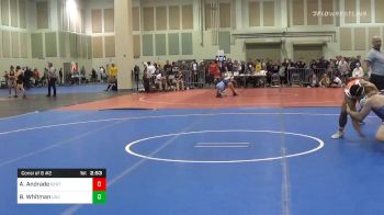 Consolation - Antonio Andrade, Buies Creek RTC vs Brandon Whitman, North Carolina