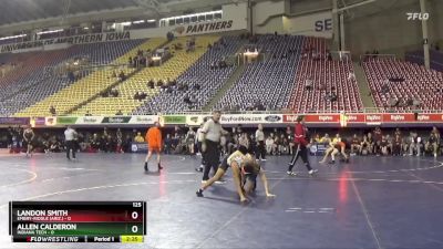 125 lbs 2nd Wrestleback (16 Team) - Landon Smith, Embry-Riddle (Ariz.) vs Allen Calderon, Indiana Tech