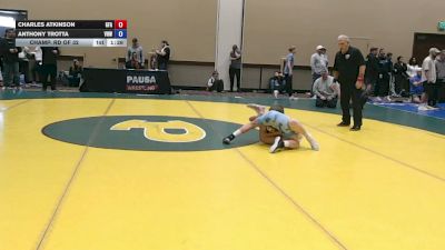 100 lbs Champ. Rd Of 32 - Charles Atkinson, Greens Farms Acasemy vs Anthony Trotta, VHW