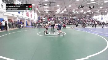 Boys 165 lbs Cons. Round 1 - Carson Milligan, Bellarmine&nbsp;Boys vs Joseph Ashby, Monterey Boys