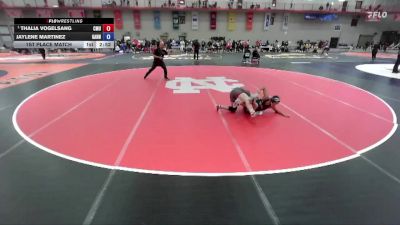 131 B 1st Place Match - Thalia Vogelsang, Colorado Mesa University vs Jaylene Martinez, Gannon