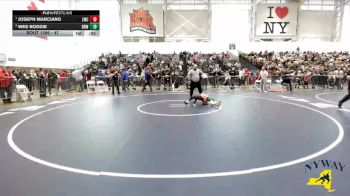 47 lbs Cons. Semi - Joseph Marciano, LeRoy Wrestling Club vs Wes Roggie, Beaver River Wrestling
