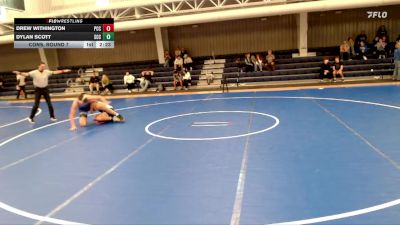 184 lbs Cons. Round 7 - Dylan Scott, Southeast Community College vs Drew Withington, Pratt Community College