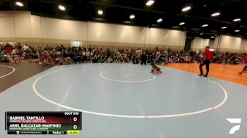 51-51 lbs Round 1 - Gabriel Tantillo, Warrior Trained Wrestling vs Ariel Balcazar-Martinez, Warhawk Wrestling Academy