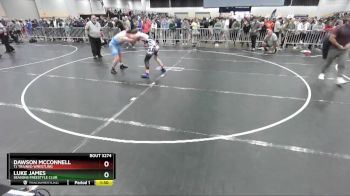 175 lbs Quarterfinal - Luke James, Seasons Freestyle Club vs Dawson McConnell, TJ Trained Wrestling