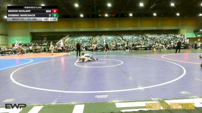 101 lbs 2nd Place - Mason Schlaht, Monster Garage vs Dominic Marchack, Eierman Elite