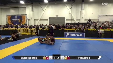 Hyun Soo Whyte vs Diallo A Braithwaite 2025 World IBJJF Jiu-Jitsu No-Gi Championship