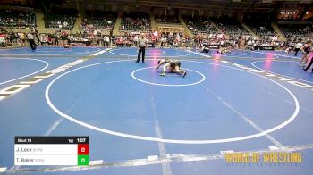 108 lbs Round Of 16 - Johnny Leck, South Central Punisher Wrestling Club vs Tommy Baker, Scrap Yard Training