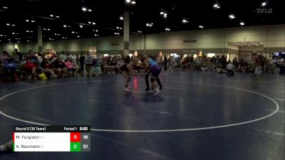 190 lbs Round 2 (16 Team) - Addison Neumann, STL Green vs McKenzie Furgison, Nebraska Junk Yard Dogs