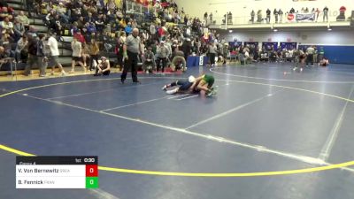 107 lbs Consy 4 - Beau Fennick, Franklin Regional vs Vince Von Bernewitz, Great Bridge-VA